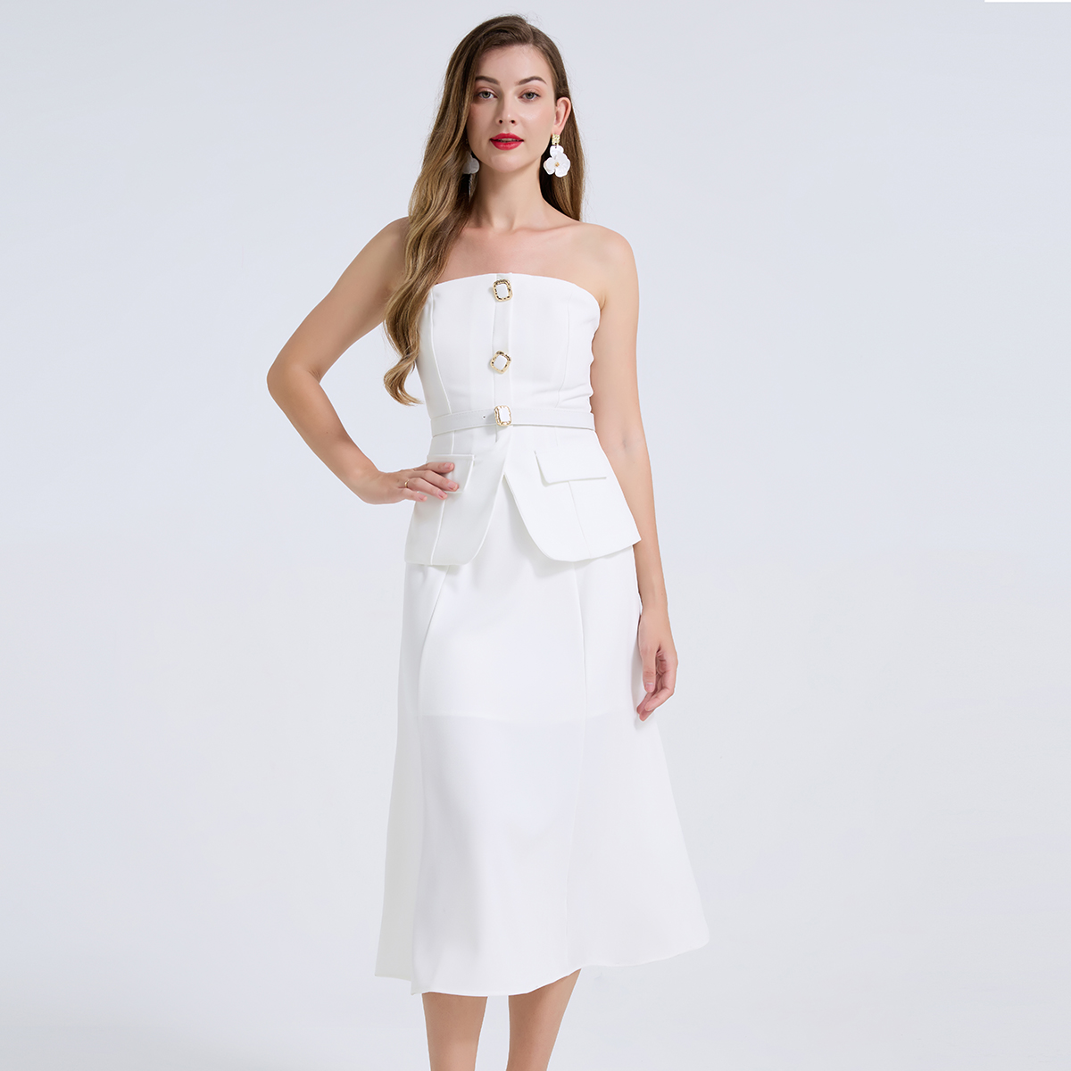 Women Formal Wear For Meeting - 2 Piece Set Women Outfits Elegant