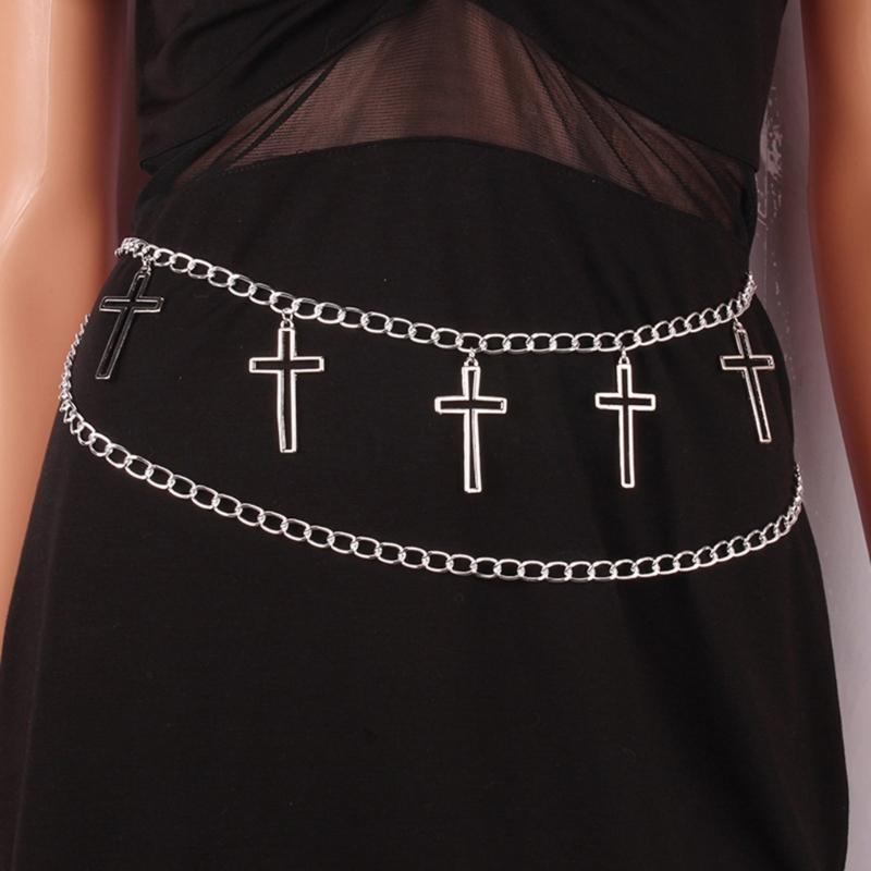 39BD Cool Crossed Pendant Wais - Women Formal Wear Belt review and price