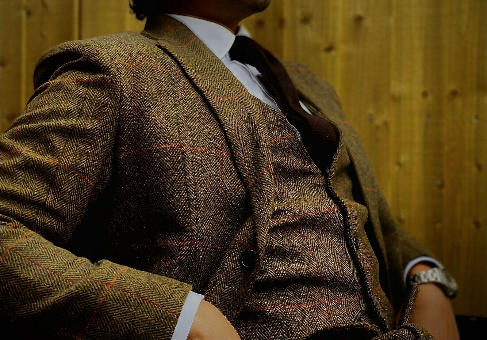 Men Suit Wool Blend Costume Ho - Tailored Coat Wool review and price
