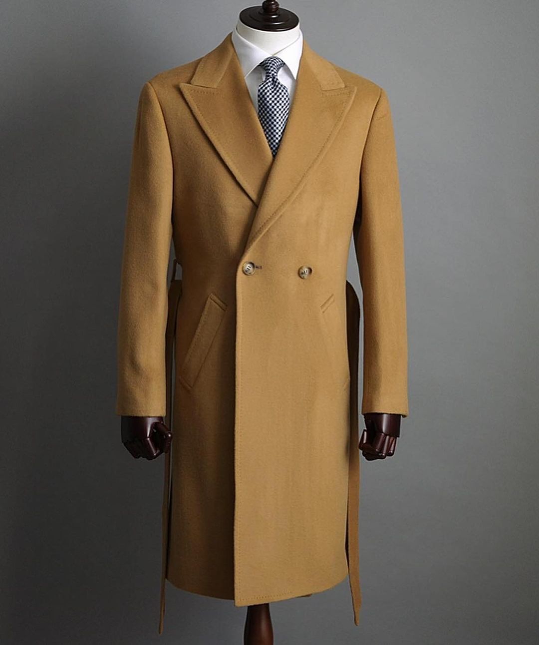 Men Overcoat Light Tan Men Sui - Tailored Coat Wool review and price