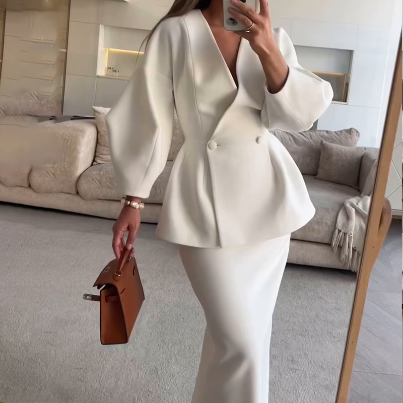 2 Piece Sets Women Outfits Ele - Women Formal Wear For Meeting review and price