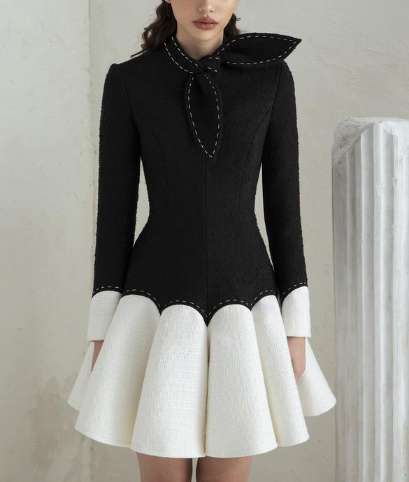 Tailor shop little black dress - Formal Dress Female review and price