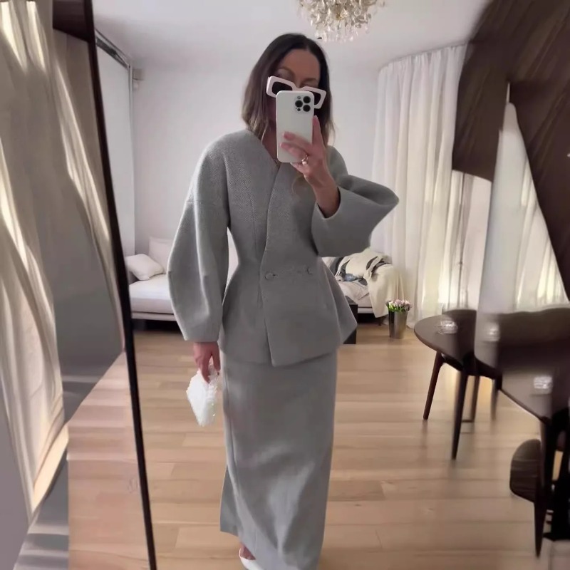 2 Piece Sets Women Outfits Ele - Women Formal Wear For Meeting review and price