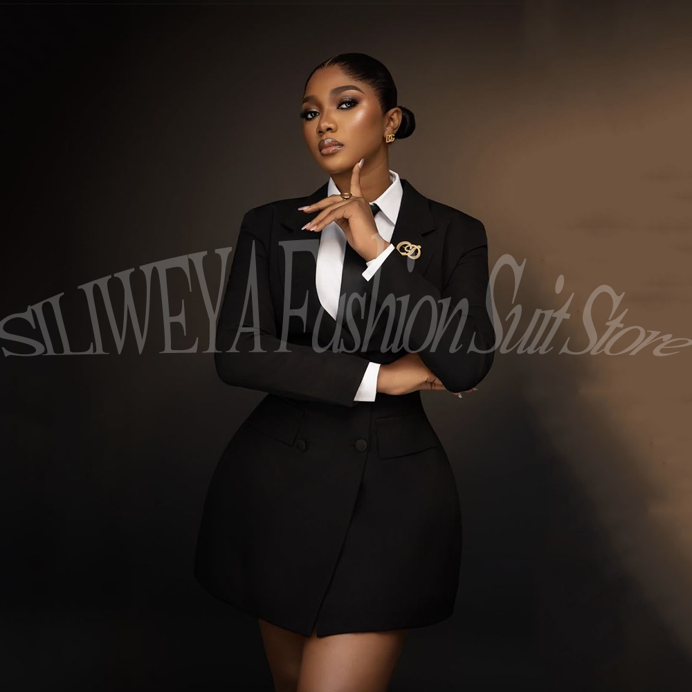 Elegant Black Women Blazer Sui - Women Formal Wear Korean review and price