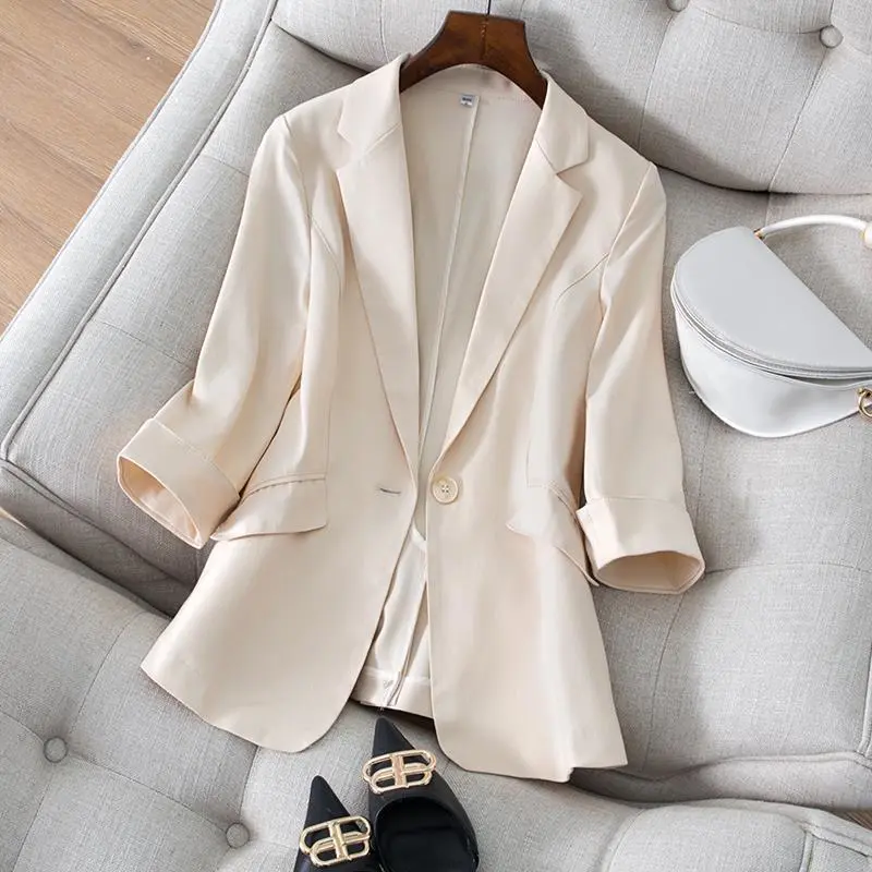 Jacket Women's Clothing Slim F - Women Formal Wear Korean review and price