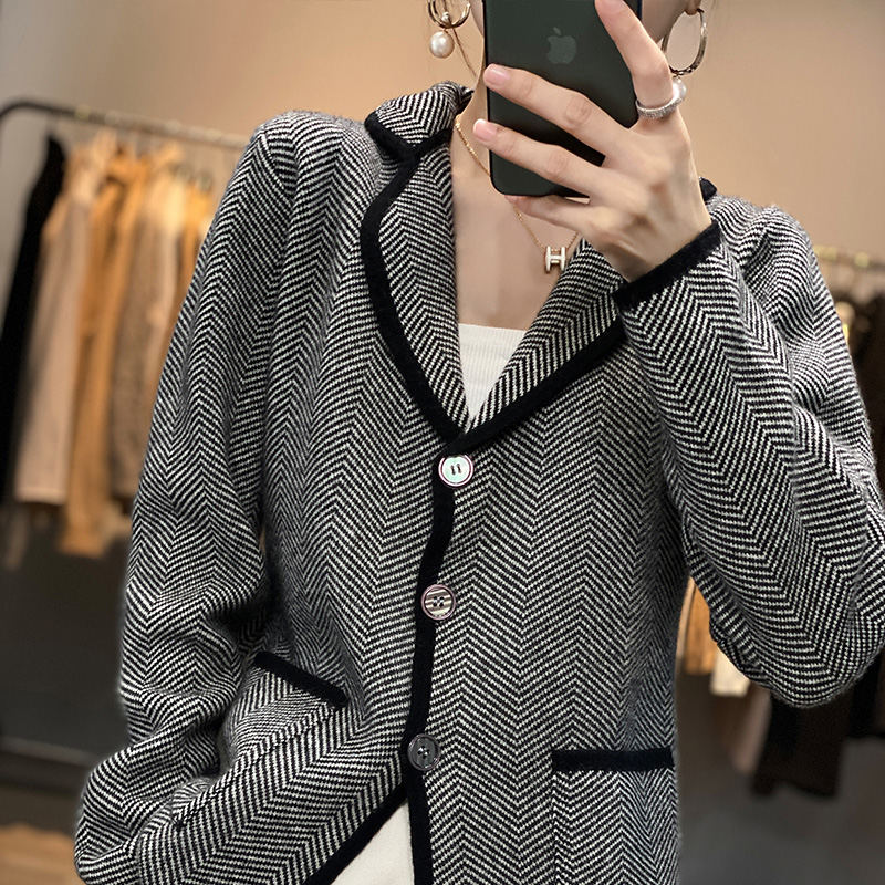 Autumn Winter Women Pure Cashm - Tailored Coat Wool review and price