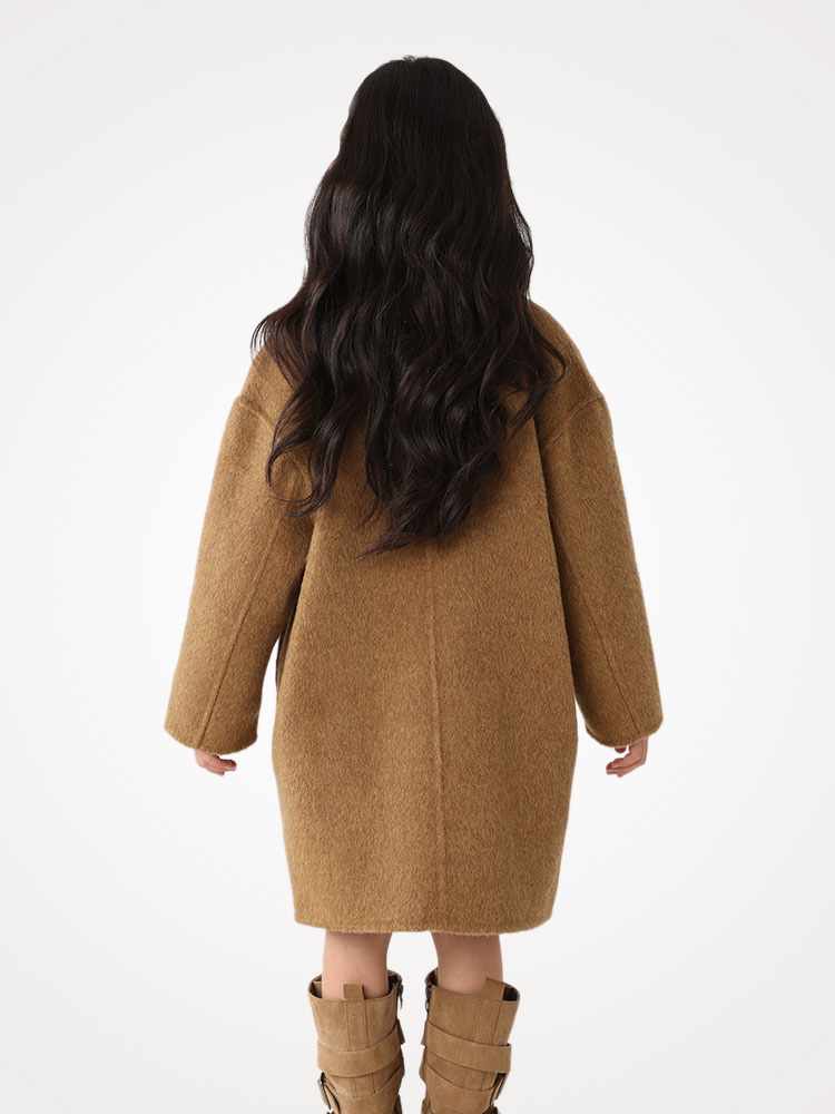Children 100% Pure Wool Double - Tailored Coat Wool review and price