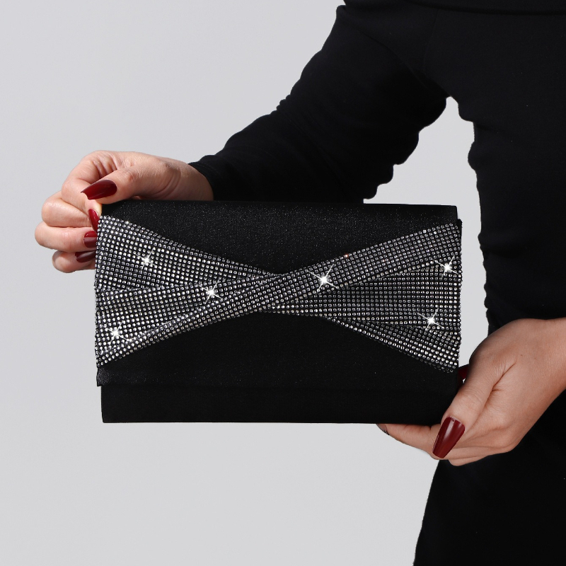 Black Square Evening Bags Fema - Formal Dress Female review and price