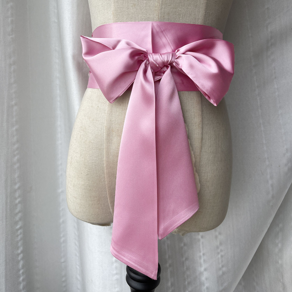 Wide Bowknot Waistband Women A - Women Formal Wear Belt review and price