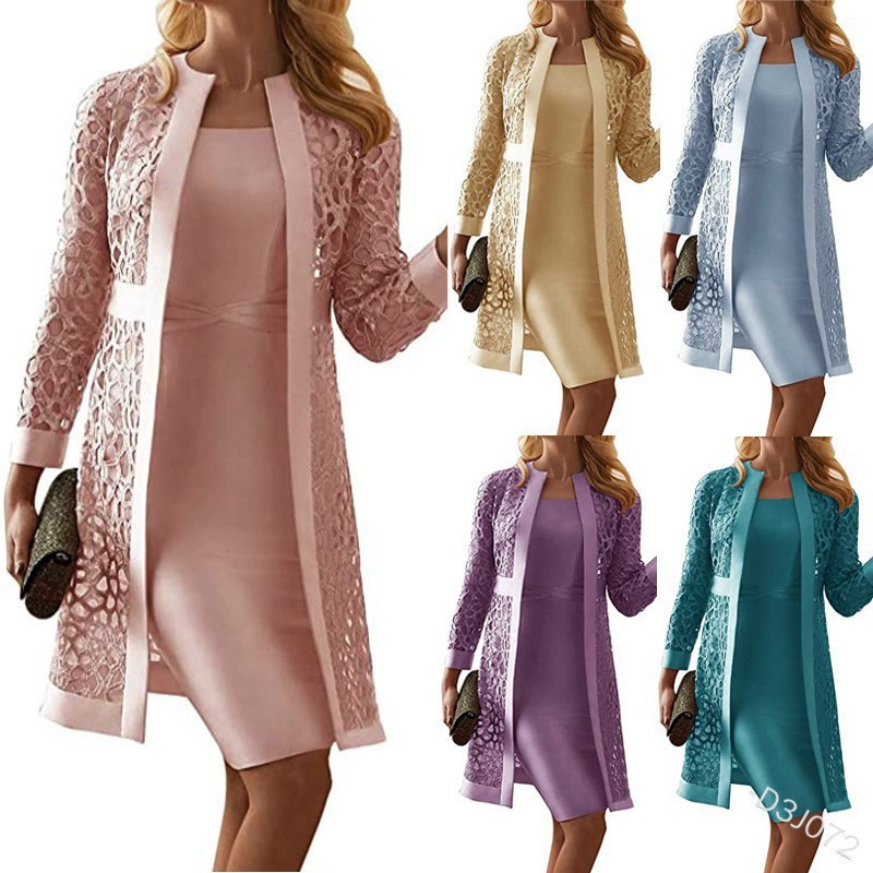 Wein Lace Cardigan Dress with  - Formal Dress Female review and price