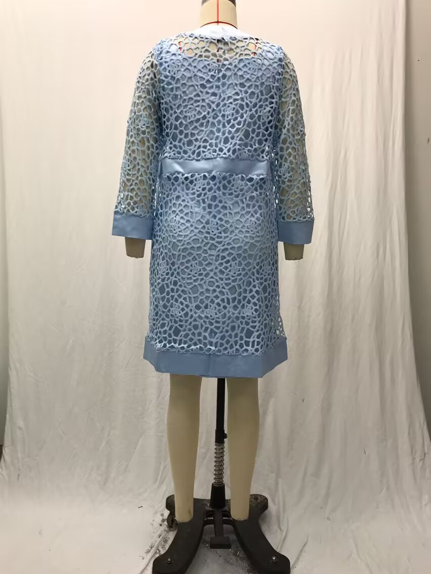 Wein Lace Cardigan Dress with  - Formal Dress Female review and price