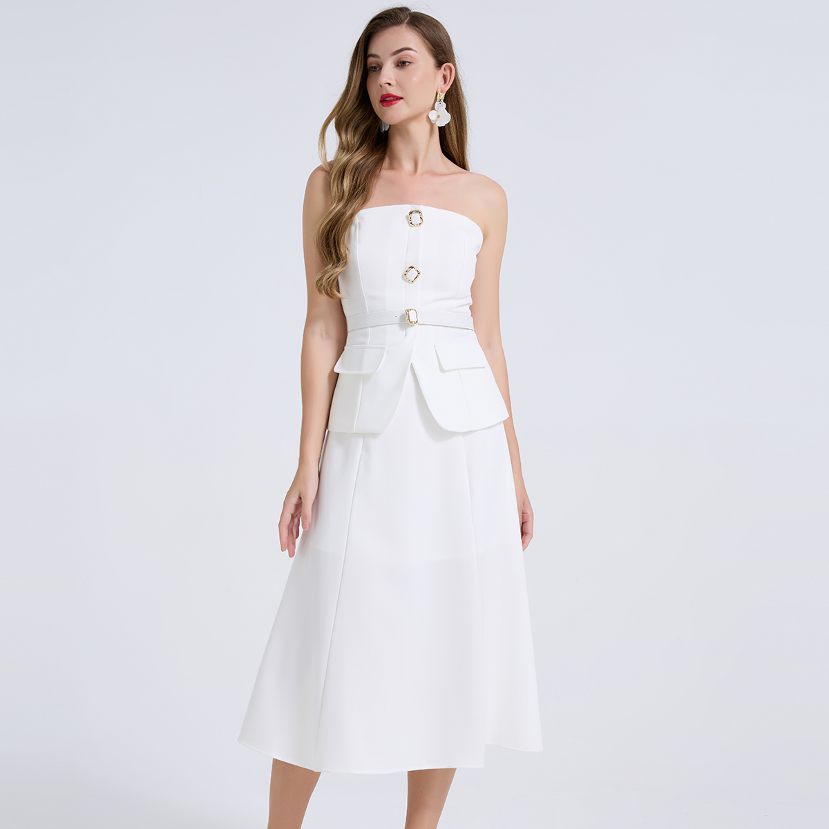 Elegant 2 Piece Women's Outfit - Women Formal Wear For Meeting review and price