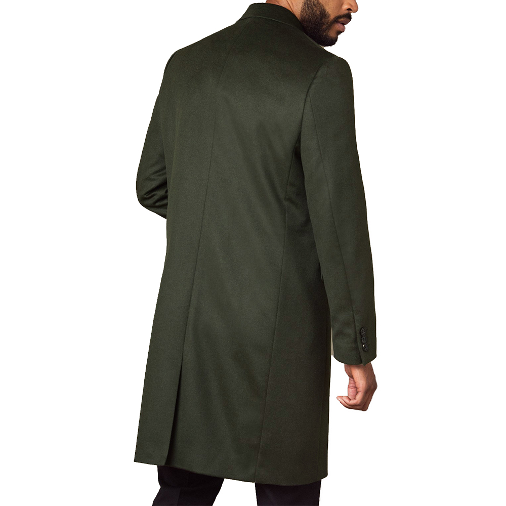 Luxury 100% Wool Long Coat For - Tailored Coat Wool review and price