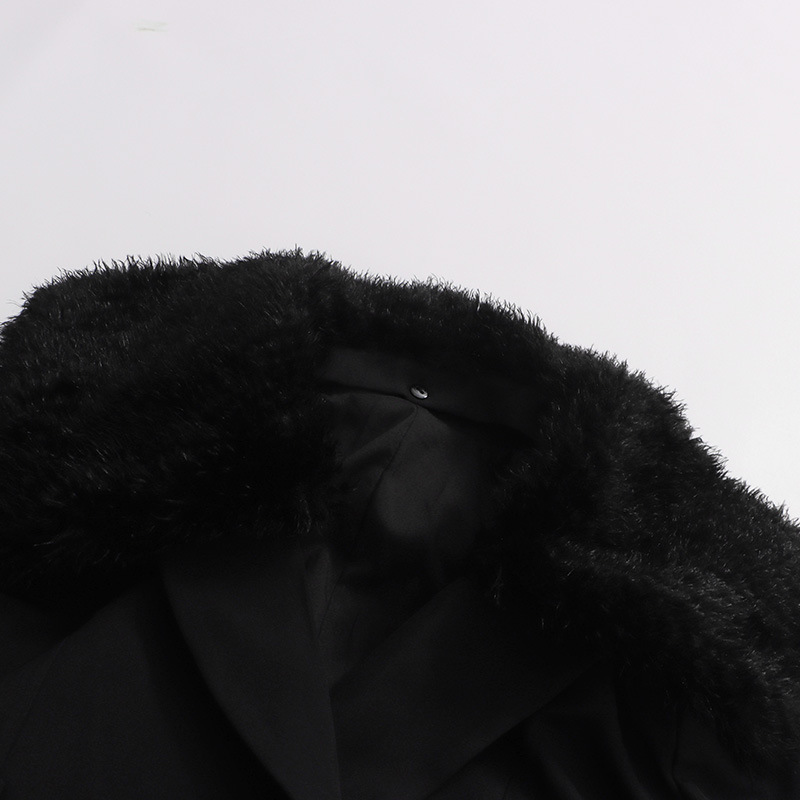 Fur Women Coat Windbreaker Bel - Women Formal Wear Belt review and price
